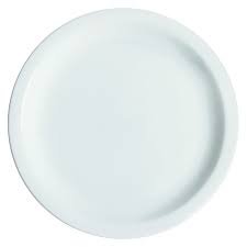 Prato Redondo Refeição 27cm Diâmetro (12 unidades)