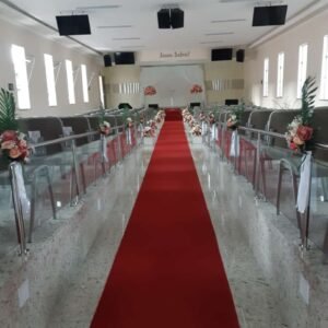 Passadeira Vermelha 30 m comprimento