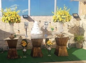 decoraçao evento em residencia